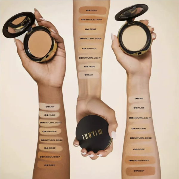Milani Conceal + Perfect Shine-Proof Powder - Natural Light(12.30gm) - Image 3